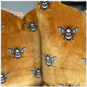 What do velvet bees, nubbly tweeds, and classic William Morris fabrics have in common?
