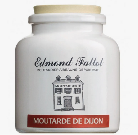 Dijon Mustard in Stoneware Jar