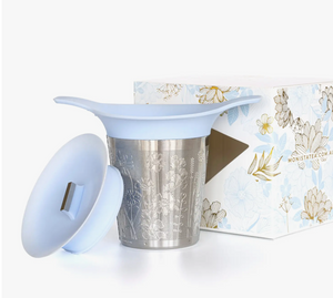 Blue Tea Basket Infuser by Monista Tea Co.