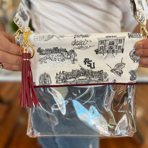 Toile of FSU™ Game Day Clear Bag