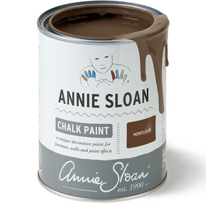 Pictured is a can of Honfleur Chalk Paint® by Annie Sloan and sold at The Hare & The Hart in downtown Thomasville, Georgia.