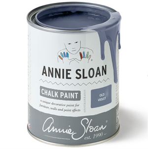 Pictured is a can Old Violet Chalk Paint® by Annie Sloan and sold at The Hare & The Hart in downtown Thomasville, Georgia.