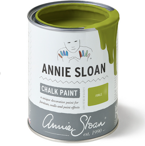 Pictured is a can of Firle Chalk Paint® by Annie Sloan and sold at The Hare & The Hart in downtown Thomasville, Georgia.