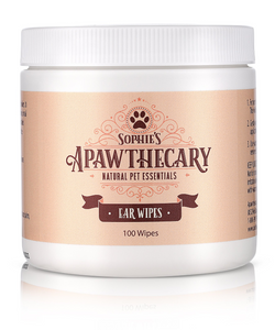 Sophie's Apawthecary Pet Ear Wipes