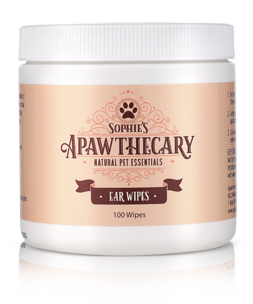 Sophie's Apawthecary Pet Ear Wipes