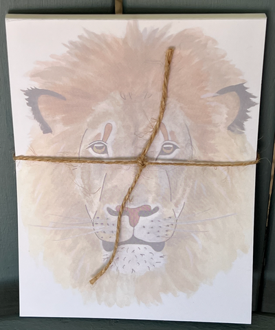 Lion Notepad