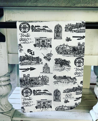 Toile of FSU™ Tea Towel