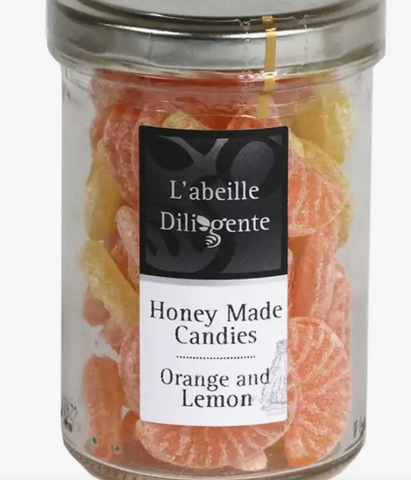 French Orange Lemon Honey-Filled Candy