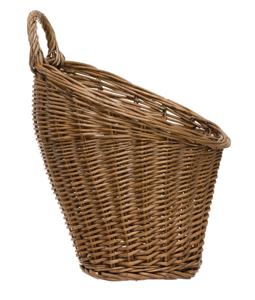 Rattan Wall Basket with Handle