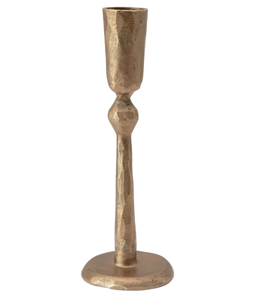 Hand-Forged Metal Taper Holder