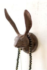 Cast Iron Rabbit Wall Hook