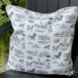 Open image in slideshow, Toile of Tallahassee© 20&quot;x20&quot; Pillow
