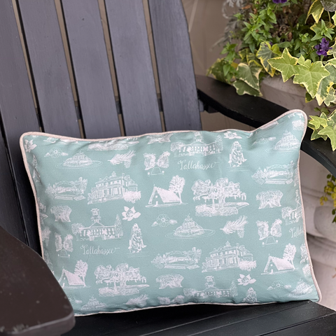 Toile of Tallahassee© Lumbar Pillow