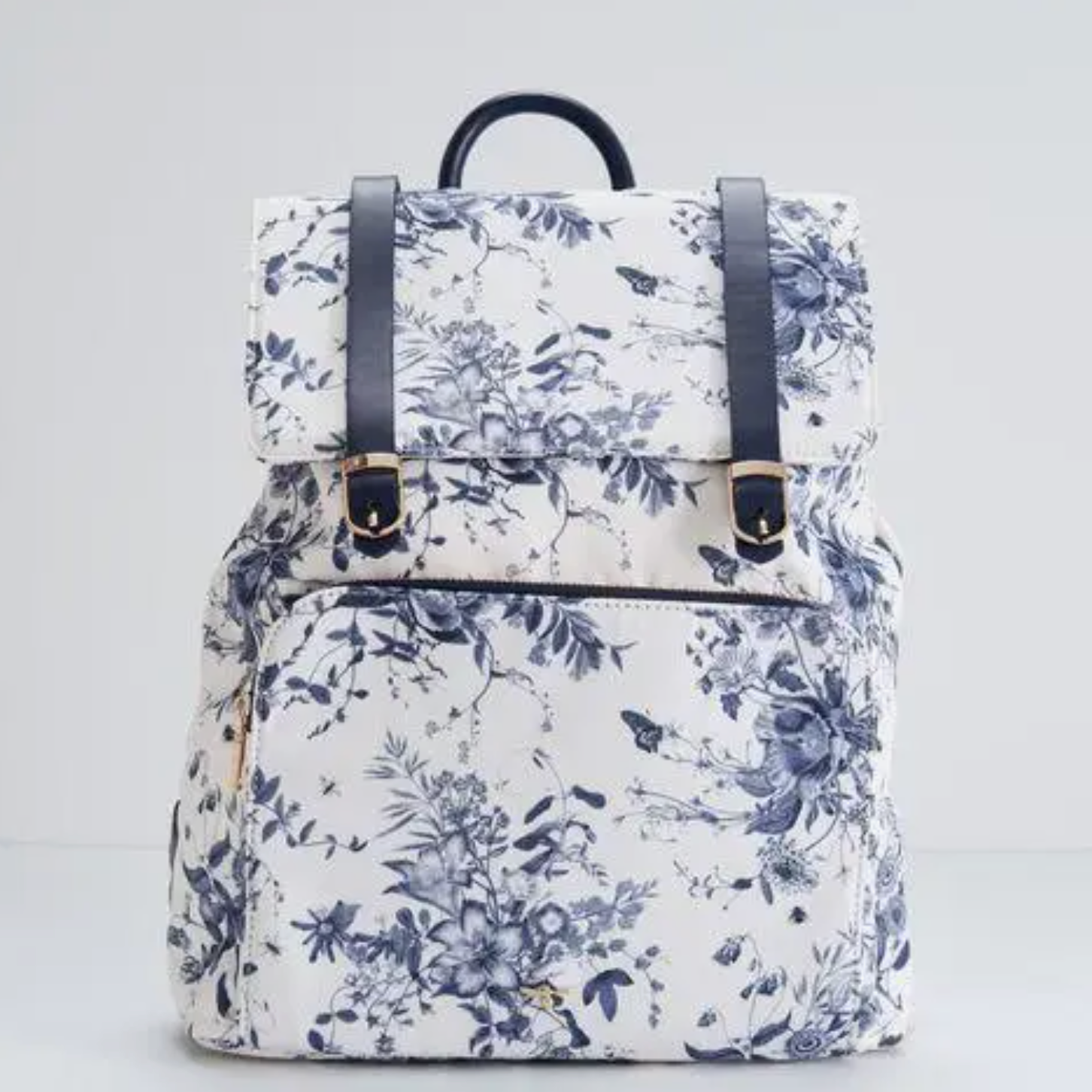 Martha Large Backpack in Blooming Blue by Fable England