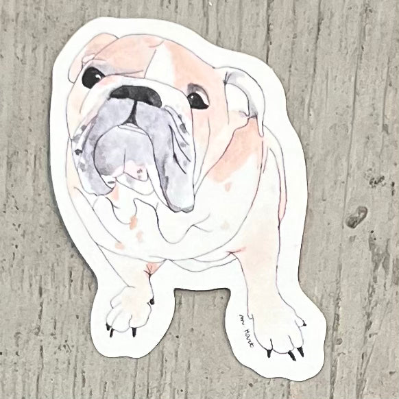 Lions and Tigers and... Bulldogs! Stickers